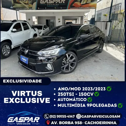 Volkswagen Virtus Exclusive 250tsi 1.4 Flex 16V AUT 2023