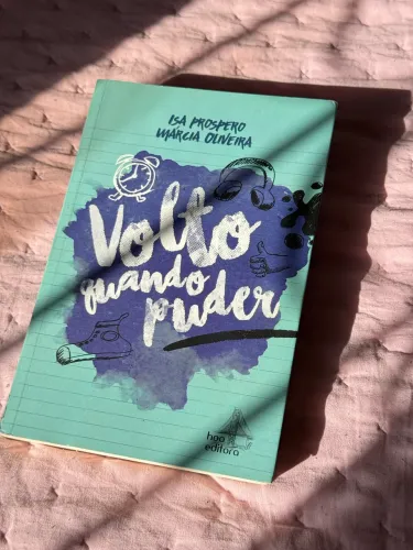 Livro - volto quando puder