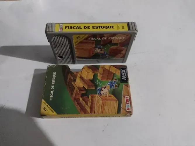 cartucho original fiscal de estoque para msx 