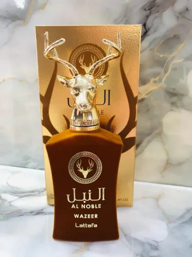 Perfume Al Noble Wazeer Lattafa 100ml Árabe Original Novo Importado 