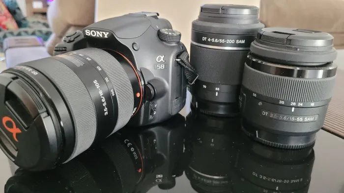 Sony a58 e lentes