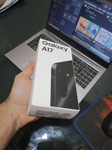 Celular novo de 256gb de memória, Samsung A17