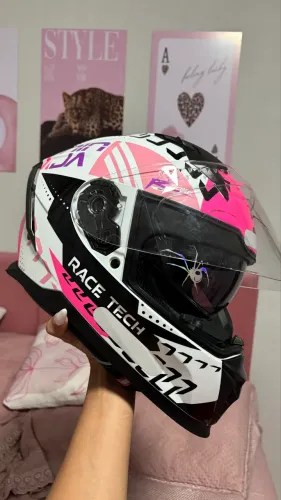 capa race tech volt ninja rosa