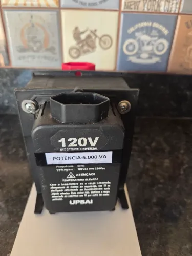Transformador 5.000 VA para energia 127v para 220v ou vice-versa 