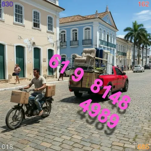 frete para sua mudança com atendimento rápido e qualidade em Taguatinga