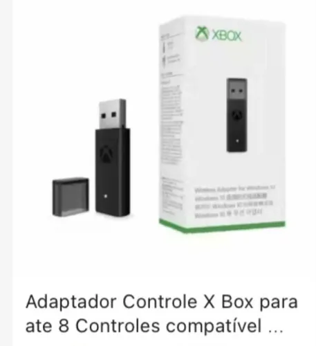Bluetooth para controle conecta até 8 controles e fone Xbox