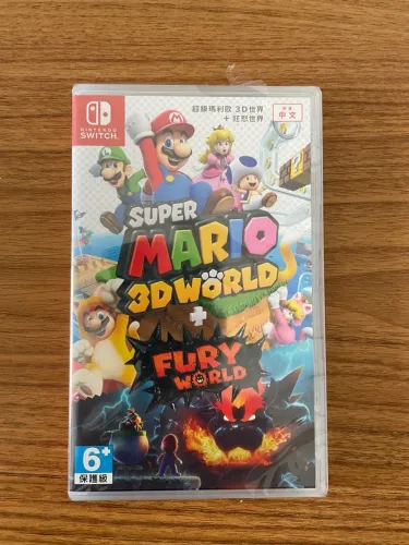 Super Mario 3D World + Fury World para Switch Lacrado