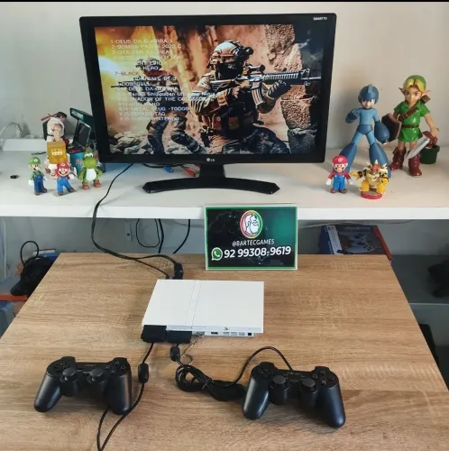 Ps2 edição especial + 70 jogos
