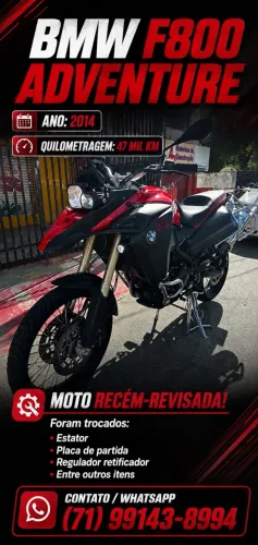 BMW f800 adventure