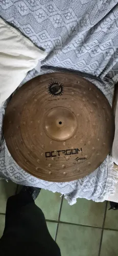 Prato Ride Octagon Groove Power 20" Usado - Bom estado