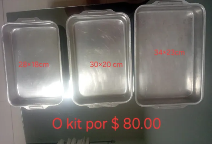Formas guadrada para bolo