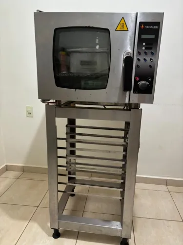 Forno combinado Don Bidone 3 GN elétrico (Venâncio FCDB3E) Com Cavalete