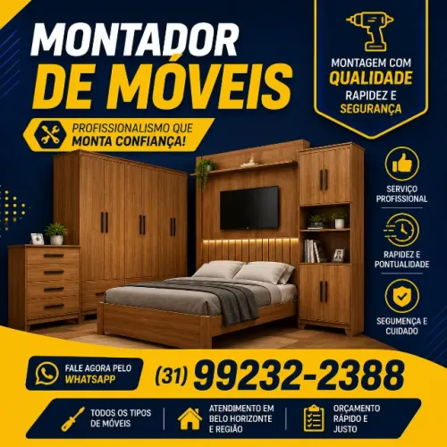 Montador profissional de Santa Luzia