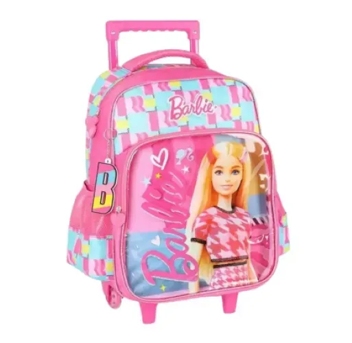 Mochila de Rodinhas Barbie Pink