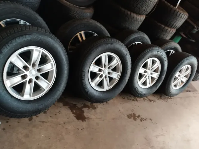 Rodas Mitsubishi Triton + Pneus Michelin 265/70/16
