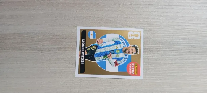 Figurinha Messi ouro Copa 2026