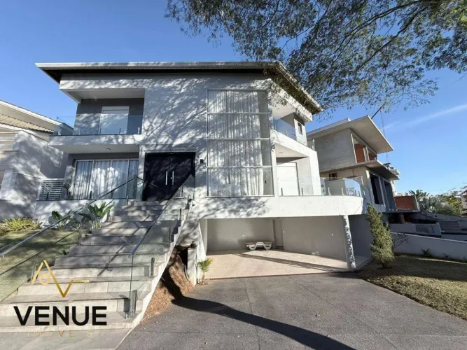 Casa com 4 dormitórios para alugar, 290 m² por R$ 16.000,00/mês - Condomínio Arujá 5 - Aru