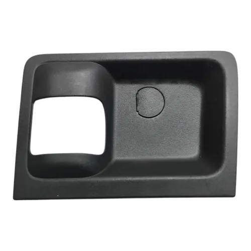 Moldura Maçaneta Interna Porta Esquerda Dodge Ram 2002 2008 Preto