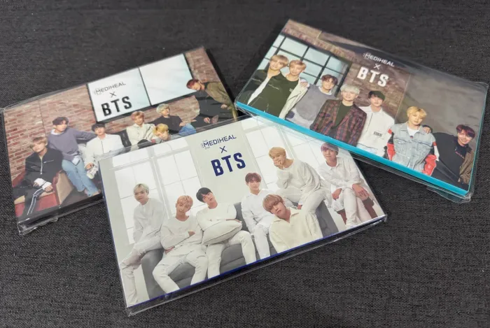 KIT COMPLETO ORIGINAL postcards mediheal x BTS