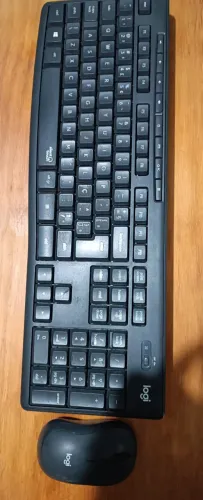 Teclado E Mouse Sem Fio Logitech Mk295