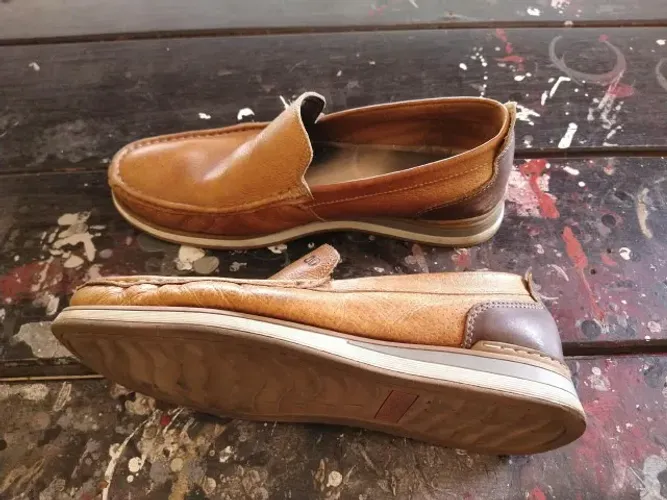 Sapato democrata couro masculino 41