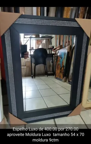 Espelho de Luxo Trabalhado