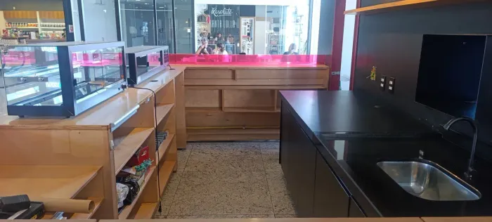 balcão para atendimento