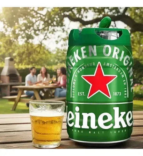 BARRIL HEINEKEN 5 L VAZIO DECORATIVO