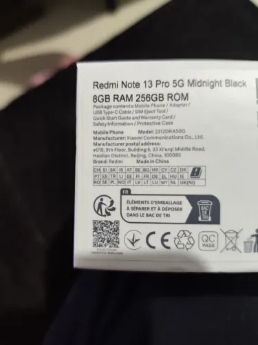 REDMI NOTE 13 pro 