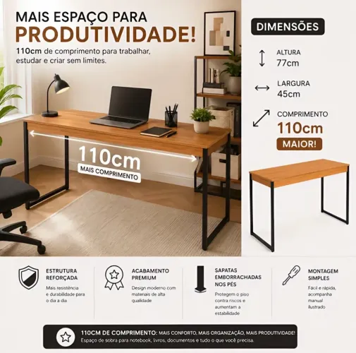 Mesa para escritório