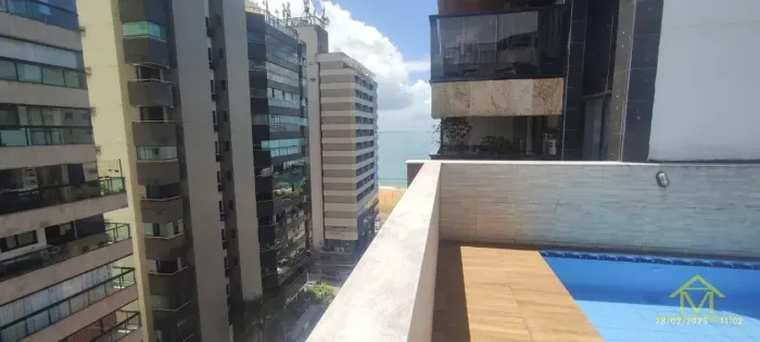 Cobertura em Praia da Costa: 4 Quartos com Suíte com Espaços Amplos