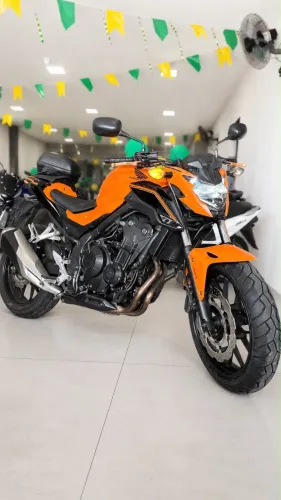 Honda CB 500F 2019 - Laranja | Potência, Estilo e Confiabilidade! ?