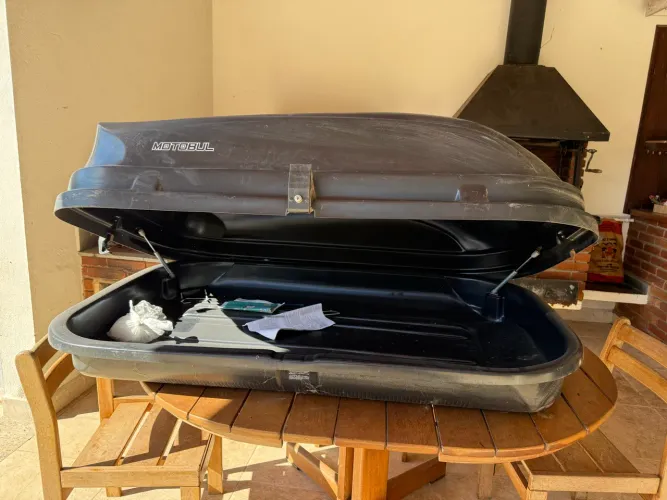 Bagageiro de Teto Motobul 600L - Excelente Estado