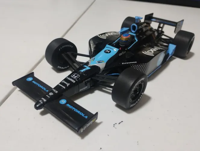 Miniatura greenlight 1/18 Dallara Indycar edição limitada