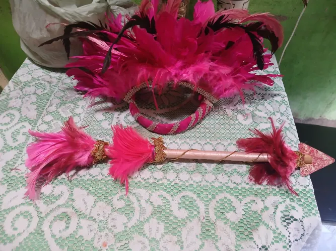 Tiara pra criança de Índia 