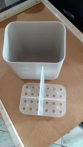 Porta talheres plásticos da OU 