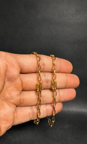 Pulseira de ouro 18k 4.5 gramas