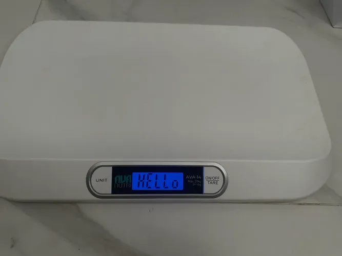 Balança pediátrica digital slim
