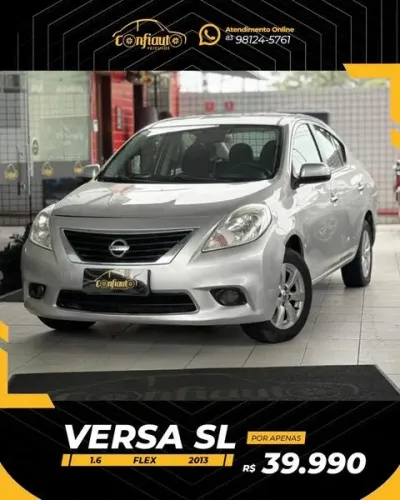 Nissan Versa SL 1.6 16V Flexstart 4P Mec. 2013