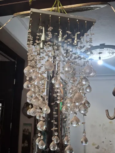 Lustre pendente em cristal