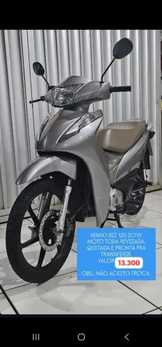VENDO BIZ 125 2019