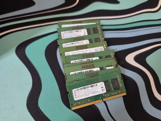 Lote 7 Memórias RAM Notebook DDR4 4GB SMART SK Hynix