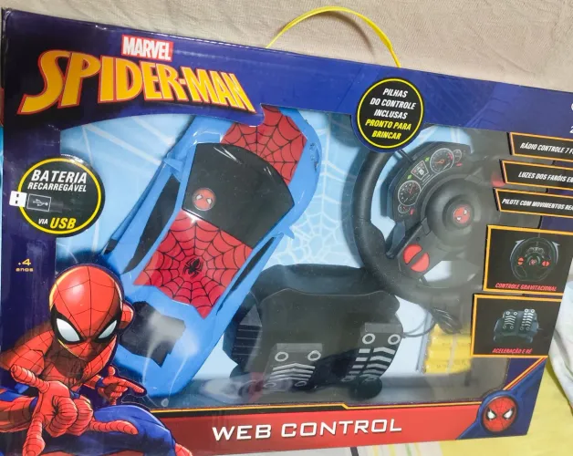 Veiculo WebControl Homem Aranha 