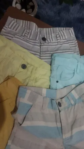 5 bermudas juvenil seminovas R$ 35