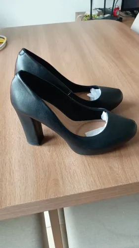 Scarpin meia pata Beira Rio