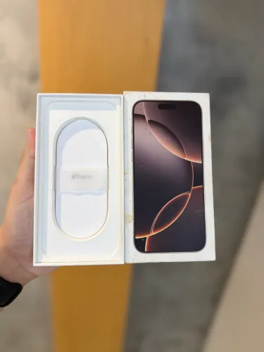 Caixa original de iPhone 16 Pro Max 256GB Desert 