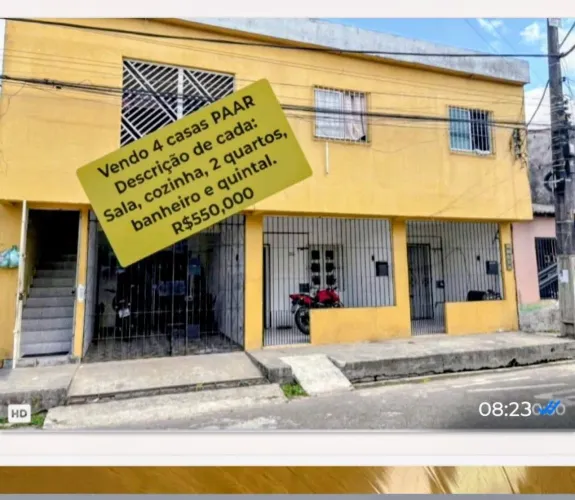 Vendo 4 casas(prédio)