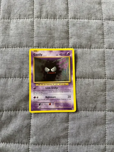 Carta Pokémon Gastly 2016