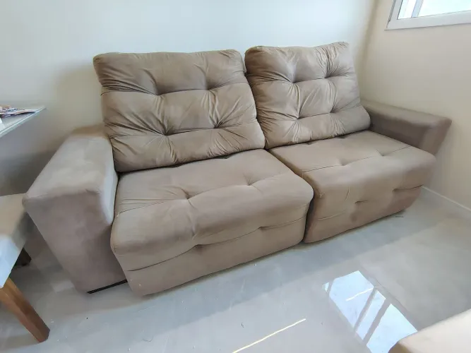 Sofá retrátil 4 lugares