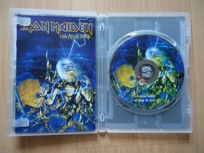 Dvd Iron Maiden - Live After Death - Duplo (Fora de catálogo)